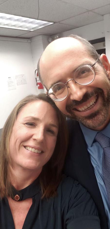 Sherri Toebe and Dr. Michael Greger